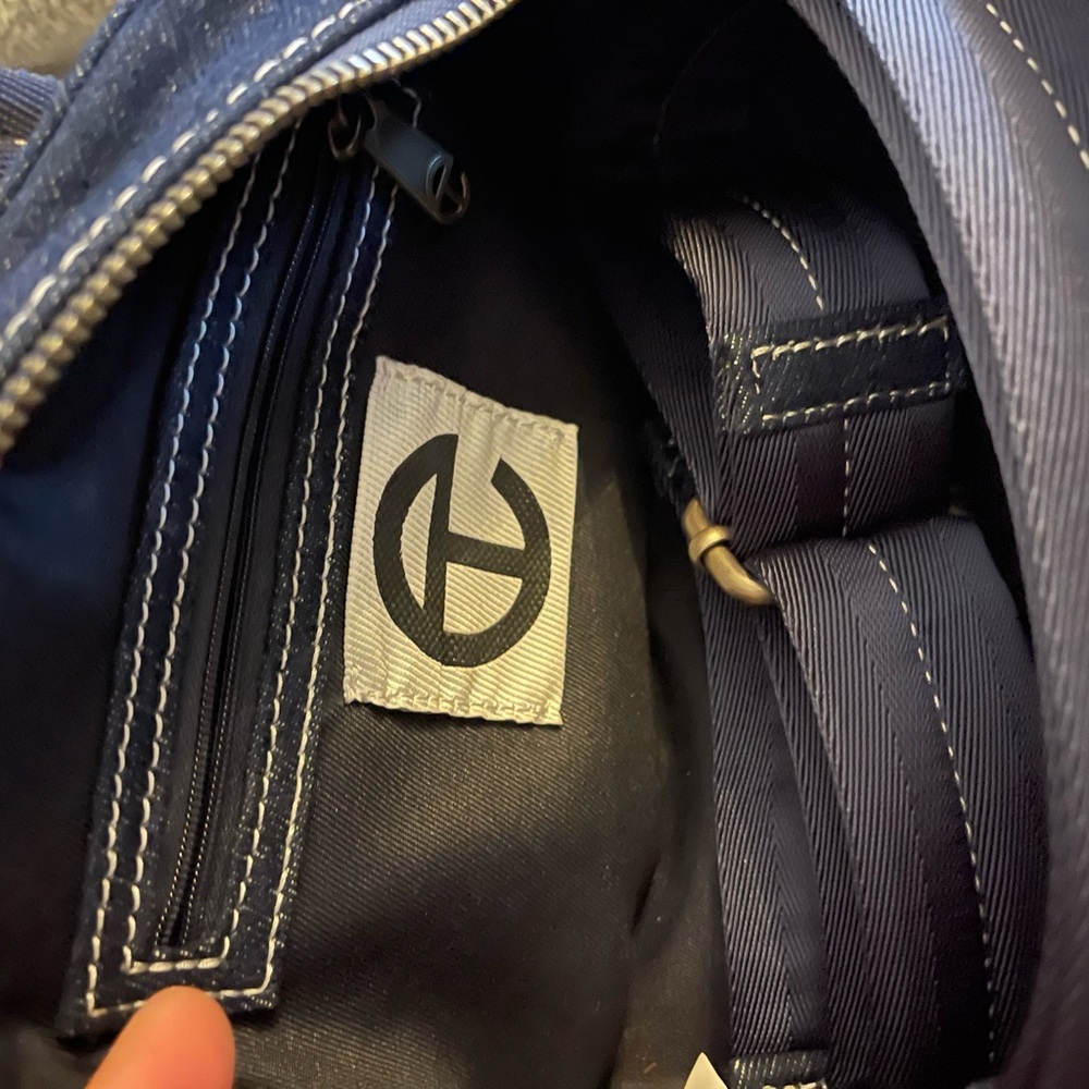 Telfar Dark Blue Denim Shoulder Bag - Picture 4 of 4